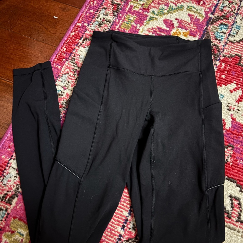 Women's Black High-Waisted Leggings